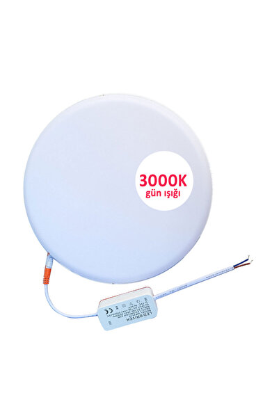 Gün ışığı 3000 Kelvin Ayarlı Sıva Altı Led Panel Armatür 24 Watt
