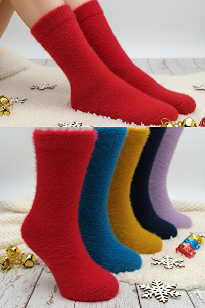 stellare Ultra soft fluffy winter home socks 5-piece premium set - warm plush socks