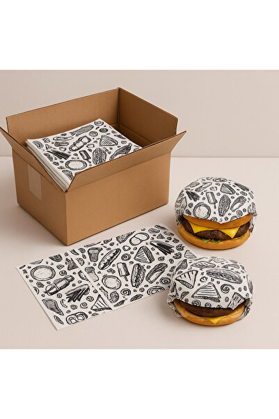 Aivor Hamburger ve Tost Ekmeği Kağıdı 15,5x15 100 ADET