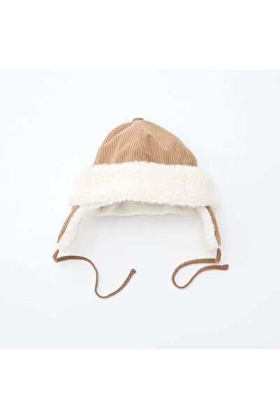 KİABİ قبعة مخملية بنية اللون