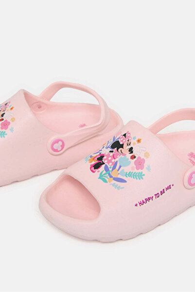 REDTAG Girls Pink Minnie Mouse Clog