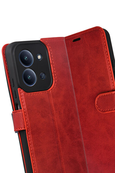 NewFace Drnds Xiaomi Redmi 15C 4g Trend S Plus Flip Case (91044) - Red