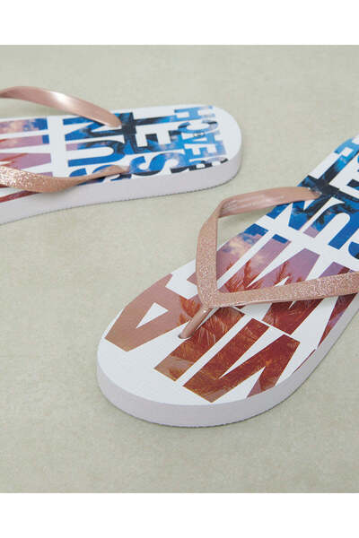 REDTAG Women Multicolour Printed Flip Flop