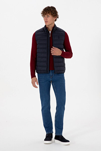 U.S. Polo Assn. Yony25K Navy Blue Men's Vest 2246396