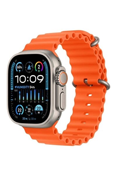 BSG TECH Smartwatch with SIM slot, heart rate, sleep and blood pressure monitoring, waterproof, Orange