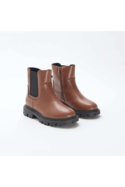 KİABİ Fitted High Boots BROWN