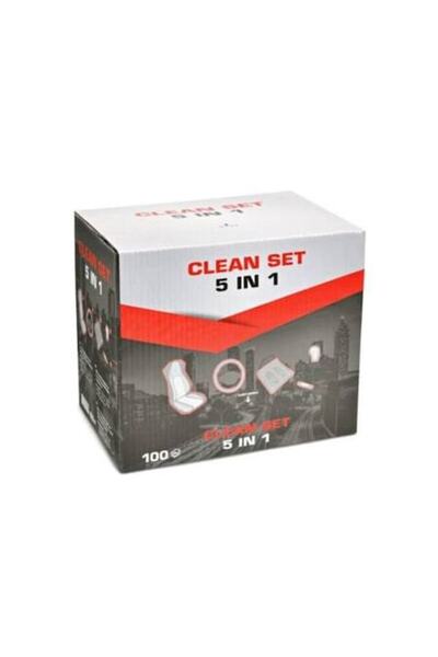 Serwo Set de protecție interioară 5 în 1 de unică folosință, 100 de piese (sc...