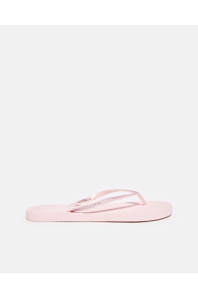REDTAG Women Pink Glitter Flip Flop