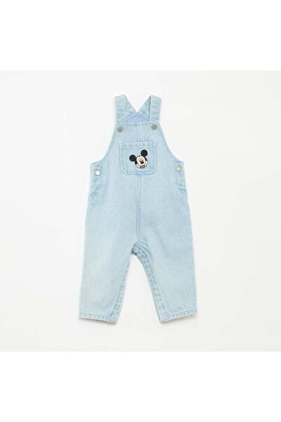 KİABİ Mickey Mouse denim dungarees BLUE