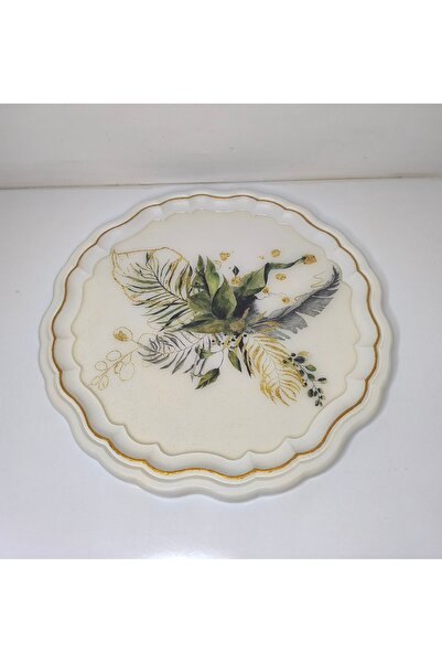 IremTasarimAtolyesi Epoxy Presentation Tray Kitchen Decoration