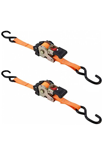 Strend Pro Ratchet anchor strap, 25 mm x 1.8 m, set of 2, max 300 kg,