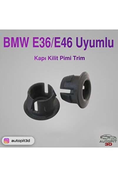 Genel Markalar BMW E36/E46 Uyumlu Kapı Kilit Pimi Trim