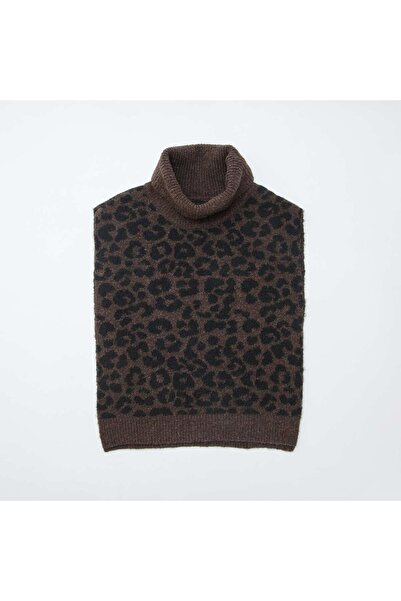 KİABİ Leopard Dickey Snood BROWN