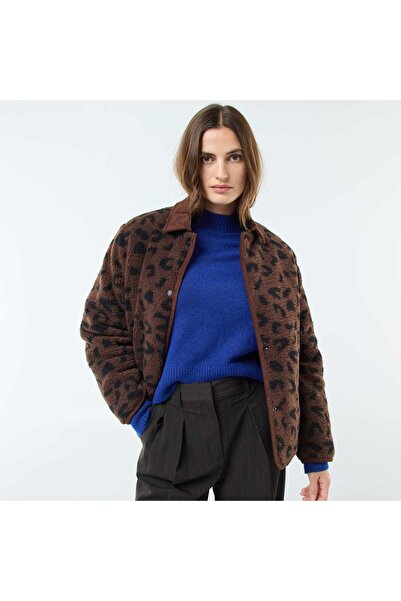 KİABİ Warm Reversible Padded Jacket BLACK