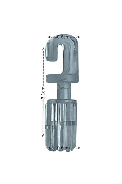 Home Dikey Perde Vagon Kancalı Mandal