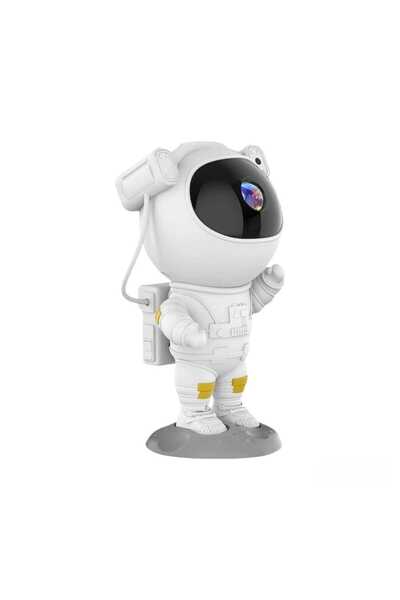 Virtual Trend Astronaut Star Projector, Virtual Trend® Children's Night Light, 360 Adjustment, White