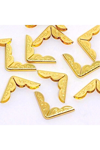 BAGGI Metal Quran Corner Gold Medium Size