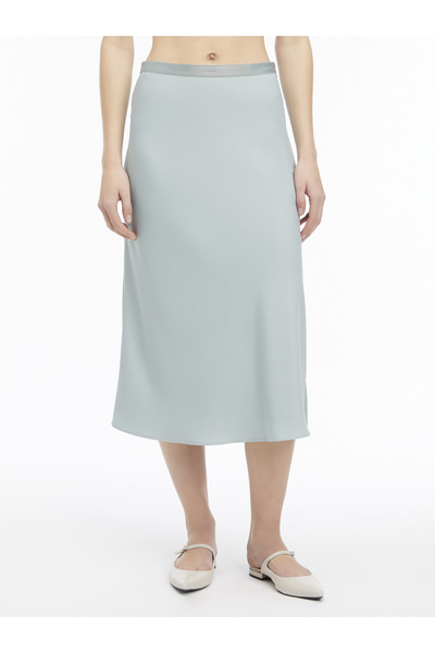 Calvin Klein Women Abyss Polyester Midi Skirt