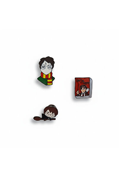 Otto Common Colorful Metal Enamel Pin Set 3 Pieces 14