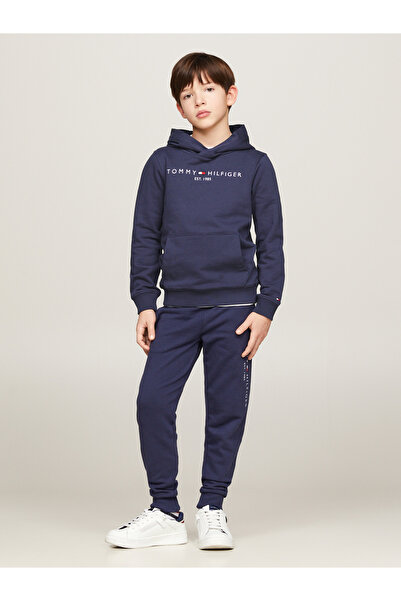 Tommy Hilfiger Kids Unisex Twilight Navy Essential Regular Hoodie
