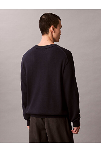 Calvin Klein Erkek Lacivert Kazak