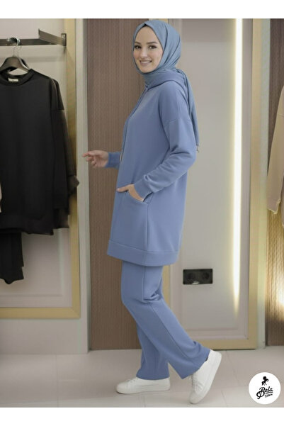 Bala Giyim Kadın Kapüşonlu Alt Üst Takım