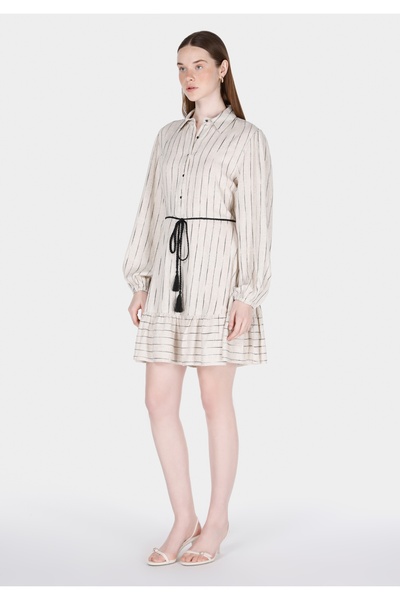 Colin's Rochie de damă bej cu croială normală