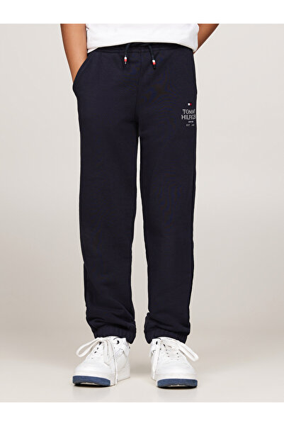 Tommy Hilfiger Boys Desert Sky Logo Puff Print Regular Sweatpants