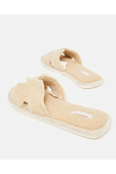 REDTAG Women Beige H Upper Slipper