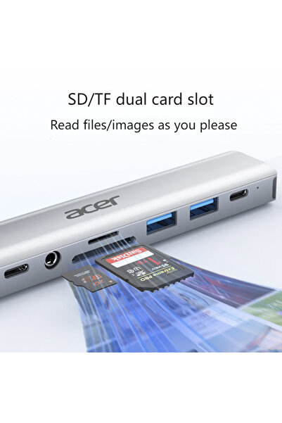 ACER Nine in one intelligent docking station （network port power supply version）