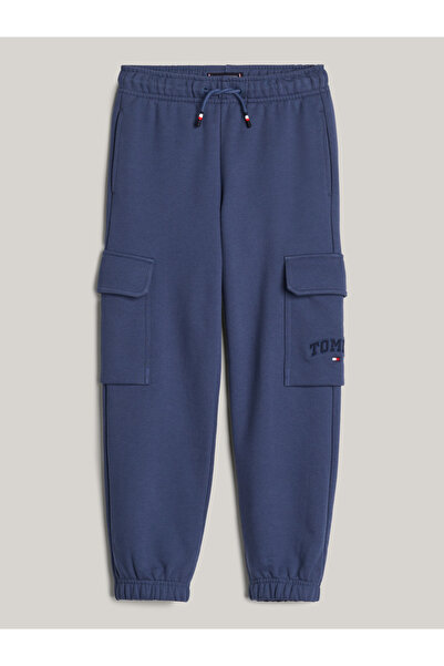 Tommy Hilfiger Boys Aegean Sea Varsity Embr Cargo Sweatpants