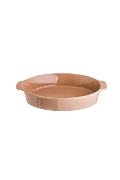 Mirolex Beige 2-piece ceramic oven tray set