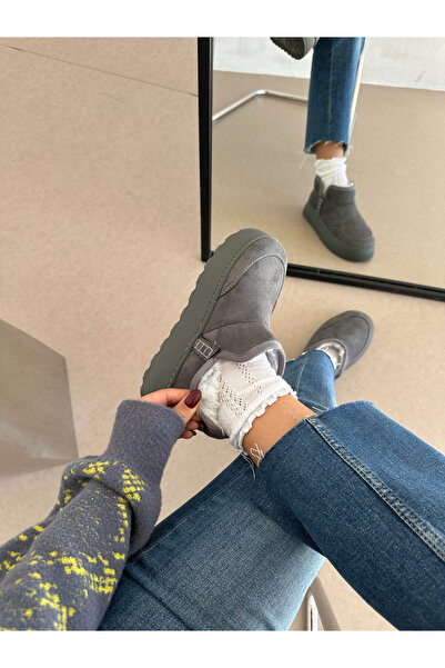 Banksy Punk Fur-Lined Women's Boots