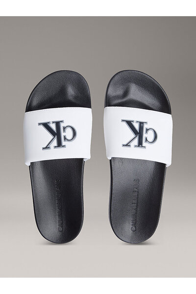 Calvin Klein Erkek Jelly Mono Plaj Terliği