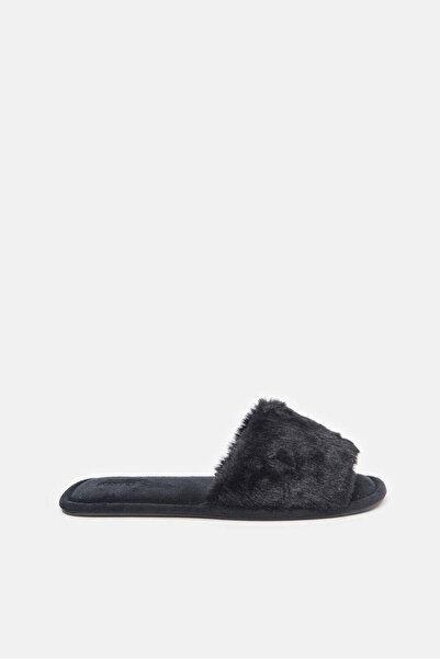 REDTAG Women Black Classic Slipper