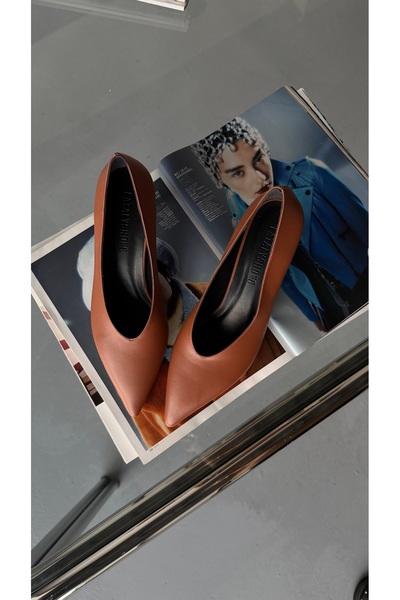 Eataly Shoes Taba Basic Women's Shoes with Small Heels