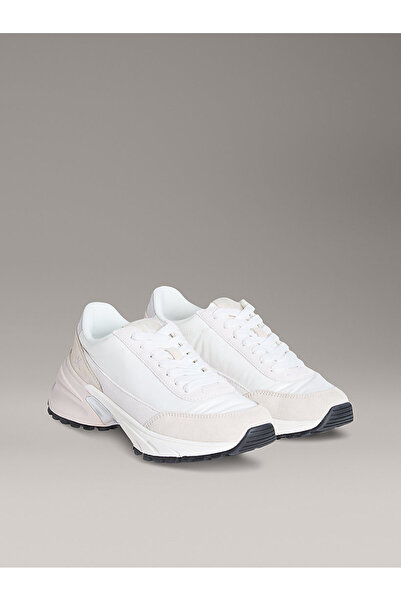 Calvin Klein Beyaz - Bej Kadın Sneaker YW0YW01963