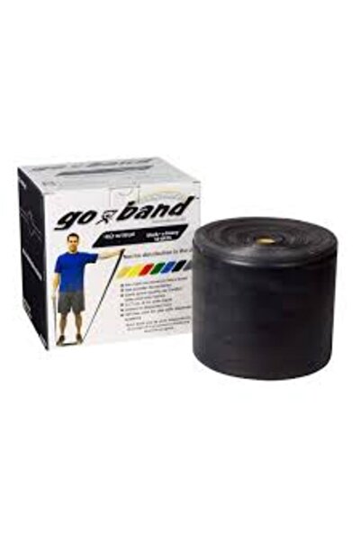 Cando Libor Go-Band Resistance Exercise Band Black (X-Hard) 45.7 Mt -10-6425
