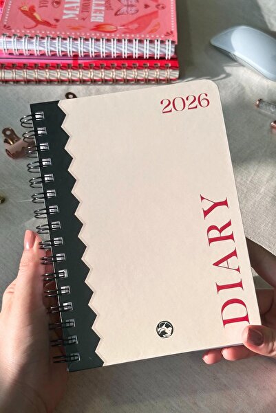 Le Color 2026 Haftalık Ajanda Spiralli A5 12 Aylık Bold