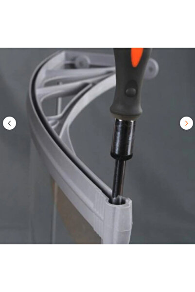 SUNDURMAGROSS Kapı Pencere Üstü Pratik Sundurma 120 X 60 cm Gri