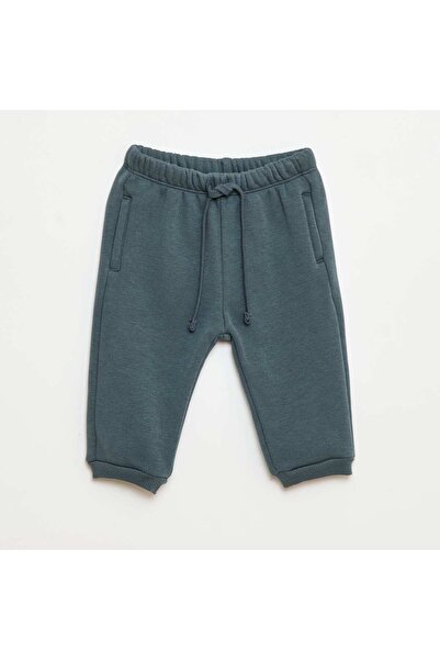 KİABİ بنطال رياضي من الصوف باللون الأزرق