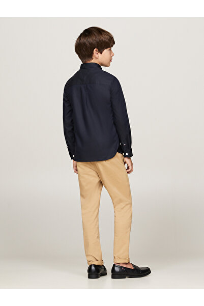 Tommy Hilfiger Boys Desert Sky Dobby Button Down Regular Shirt