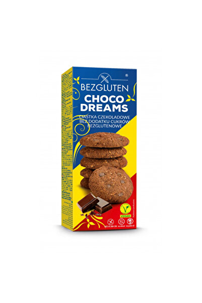 BEZGLUTEN Biscuiti fara gluten cu ciocolata, fara zahar adaugat, vegan- Se vi...