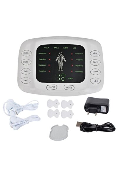 OEM JTI massager, muscle and nerve stimulation, 8 modes, white