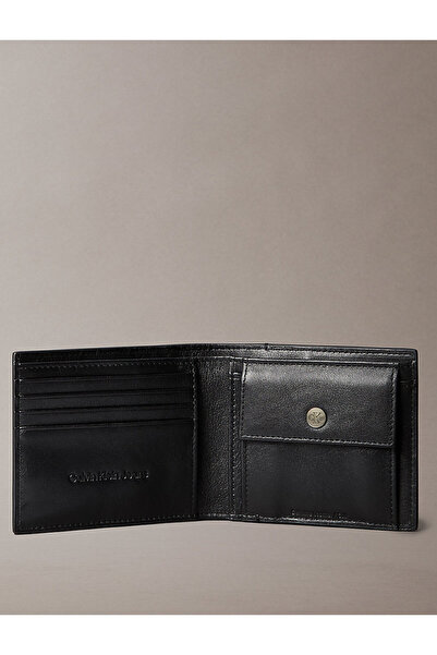 Calvin Klein Pánská černá kožená peněženka s RFID peněženkou Calvin Klein