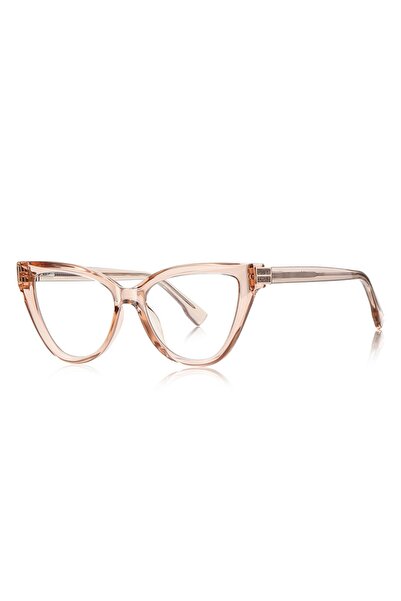 SKYDDAR INNOVATION Blue Light Protection Glasses Women, Polycarbonate Frames, 2279, set sticker, Brown