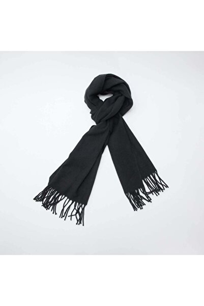 KİABİ Fringed Scarf BLACK