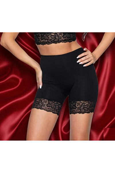 ELWIN CONCEPT kadın dantelli şort