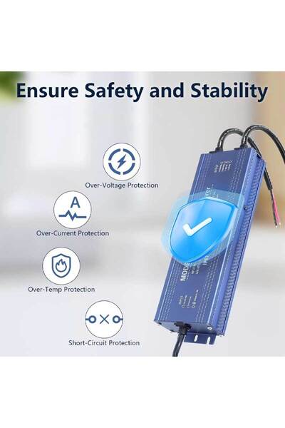 ElectroAZ Outdoor Power Supply IP67, 24V 8.33A – 200W,