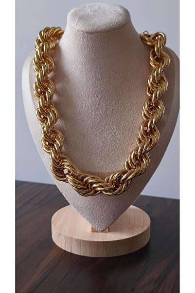 VOBEEYKU خمر تويست سميكة قلادة